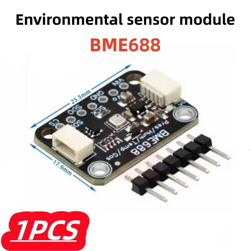 1Pcs/lot 100% New BME688 Envir - огляд і ціна Temperature Humidity Sensor