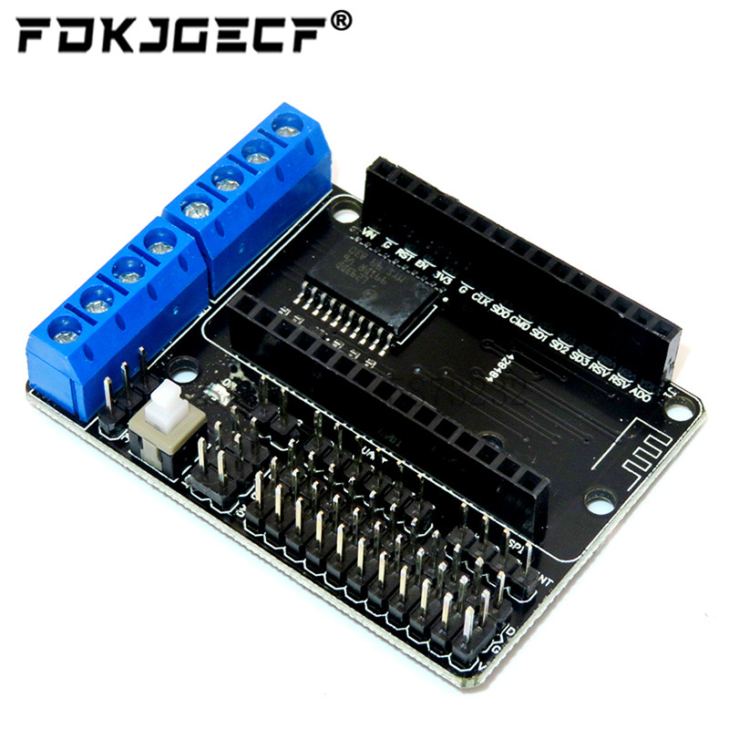 L293D For ESP8266 ESP-12E Dual - огляд і ціна Esp8266 Nodemcu Board