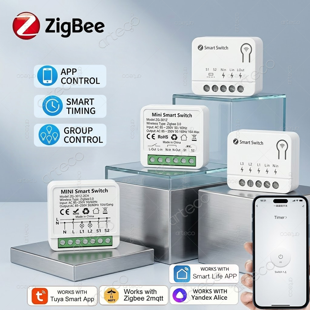 Tuya Zigbee Mini DIY Smart Swi - огляд і ціна Diy Home Automation Controller