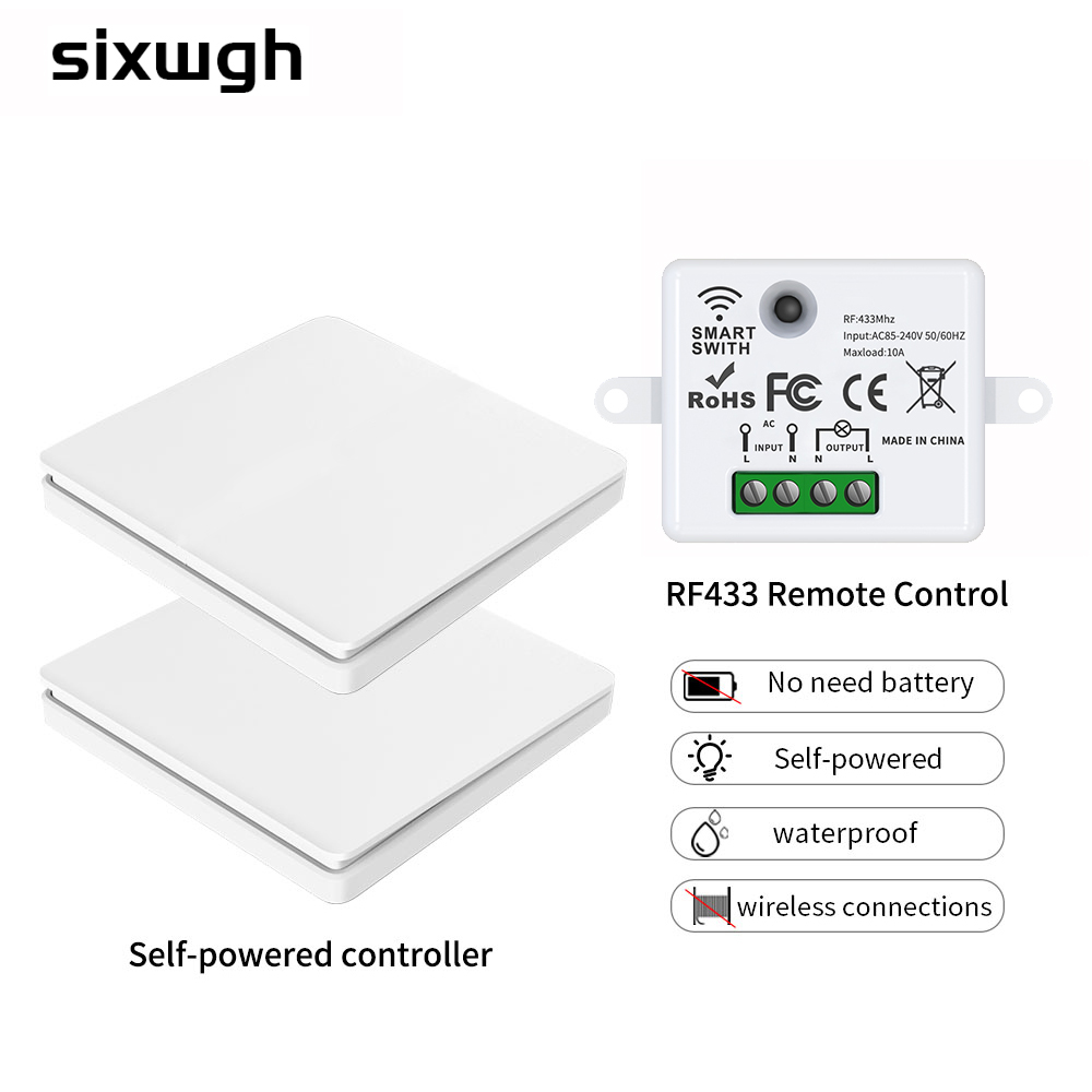 SIXWGH Smart Wireless Switch R - огляд і ціна Home Automation Diy