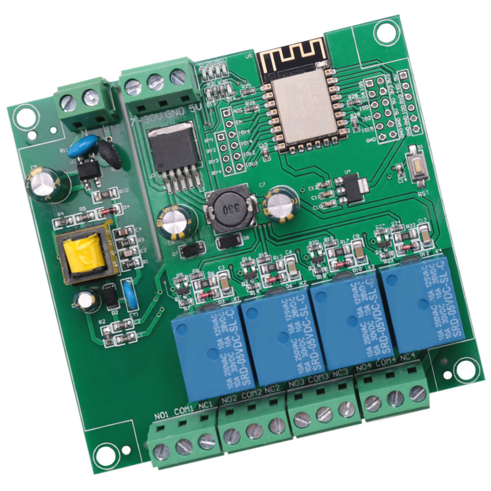 SCLS ESP8266 Wireless WIFI 4 C - огляд і ціна Relay 8 Channel Board