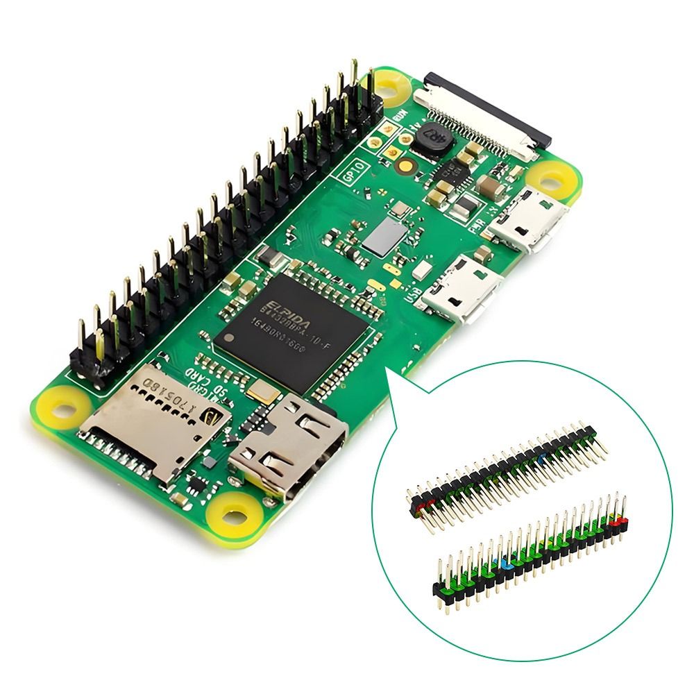 2*20pin Development Board Head - огляд і ціна Pi Zero W Board